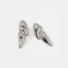 Geometric Stainless Steel Earrings Silver One Size Earrings - Tophatter Daily Deals