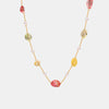 Titanium Steel Gold-plated Bead Necklace Style B One Size Necklaces - Tophatter Daily Deals