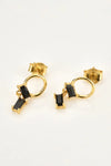 Zircon 925 Sterling Silver Drop Earrings Earrings - Tophatter Daily Deals