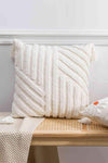 Textured Decorative Throw Pillow Case Decorative Pillowcases - Tophatter Daily Deals