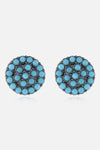 Turquoise Stud Earrings Style G One Size Earrings - Tophatter Daily Deals