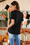 Round Neck Cuffed Short Sleeve Tee Women's T-Shirts - Tophatter Daily Deals