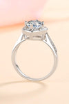 Moissanite Heart Ring Moissanite - Tophatter Daily Deals