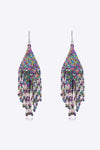 Beaded Dangle Earrings Multicolor One Size Earrings - Tophatter Daily Deals