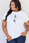 Simply Love Full Size Astronaut Graphic Cotton T-Shirt Women's T-Shirts - Tophatter Daily Deals