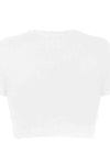 Round Neck Short Sleeve Crisscross Tee Women's T-Shirts - Tophatter Daily Deals