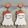 Ghost Shape Wooden Dangle Earrings Style C One Size Earrings - Tophatter Daily Deals