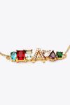 A to J Zircon Bracelet Bracelets - Tophatter Daily Deals