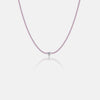 Heart Inlaid Zircon 925 Sterling Silver Necklace Silver One Size Necklaces - Tophatter Daily Deals