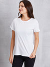 Round Neck Short Sleeve T-Shirt Women's T-Shirts - Tophatter Daily Deals