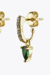 Opal 925 Sterling Silver Drop Earrings Earrings - Tophatter Daily Deals