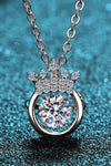 Moissanite 925 Sterling Silver Necklace Moissanite - Tophatter Daily Deals