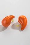 Big Size Water Drop Brass Earrings Earrings - Tophatter Daily Deals