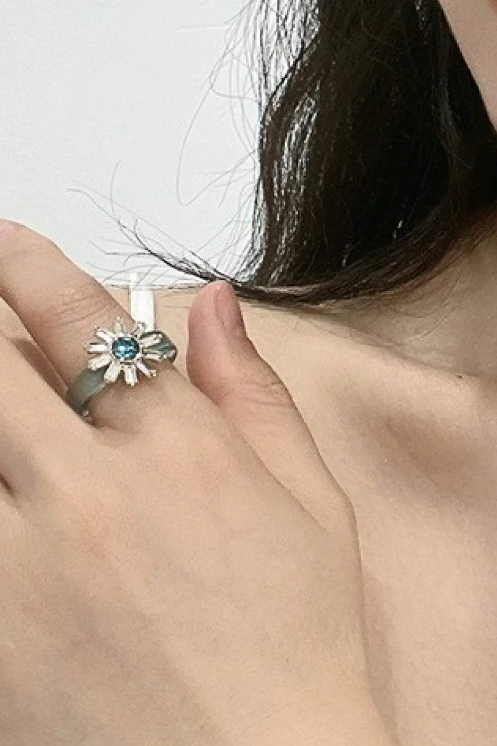 Only With You Sunflower Ring Rings - Tophatter Daily Deals