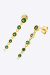 Inlaid Zircon 925 Sterling Silver Earrings Earrings - Tophatter Daily Deals