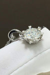 Looking At You 2 Carat Moissanite Pendant Necklace Moissanite - Tophatter Daily Deals