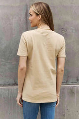 Simply Love WILD HORSES Graphic Cotton T-Shirt - Tophatter Daily Deals