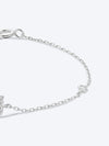 Q To U Zircon 925 Sterling Silver Bracelet Bracelets - Tophatter Daily Deals