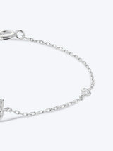Q To U Zircon 925 Sterling Silver Bracelet Bracelets - Tophatter Daily Deals