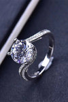 Keep Your Eyes On Me 3 Carat Moissanite Ring - Tophatter Shopping Deals