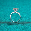 3 Carat Moissanite 925 Sterling Silver Ring Moissanite - Tophatter Daily Deals