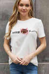 Simply Love Full Size FOOTBALL MAMA Graphic Cotton Tee Women's T-Shirts - Tophatter Daily Deals