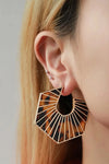 Alloy Geometric Earrings Earrings - Tophatter Daily Deals