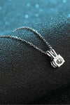 925 Sterling Silver Moissanite Necklace Moissanite - Tophatter Daily Deals