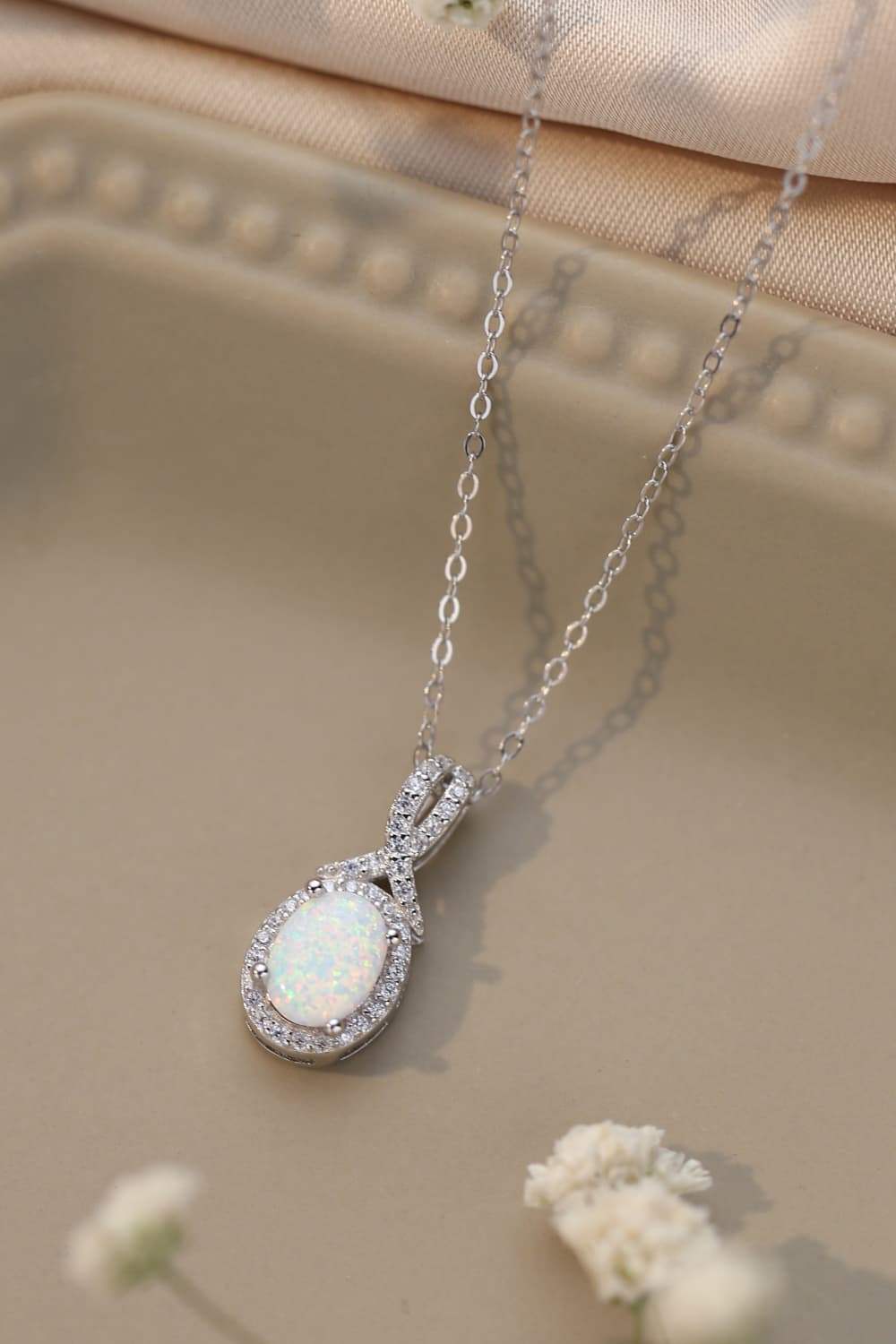 Feeling My Best Opal Pendant Necklace Opal - Tophatter Daily Deals