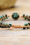 Handmade Beaded Copper Bracelet Bracelets - Tophatter Daily Deals