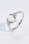 Limitless Love Opal and Zircon Ring Opal - Tophatter Daily Deals