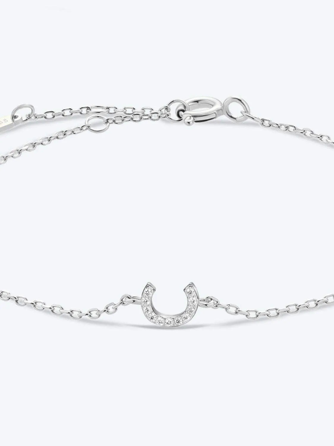 A To F Zircon 925 Sterling Silver Bracelet Bracelets - Tophatter Daily Deals