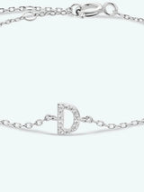 A To F Zircon 925 Sterling Silver Bracelet Bracelets - Tophatter Daily Deals