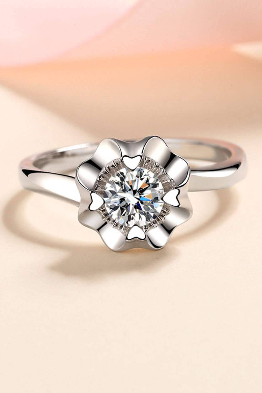 Life Is So Good Moissanite Ring Moissanite - Tophatter Daily Deals