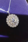 5 Carat Moissanite 925 Sterling Silver Necklace Moissanite - Tophatter Daily Deals