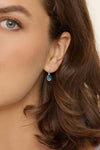 925 Sterling Silver Teardrop Earrings Earrings - Tophatter Daily Deals