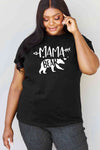 Simply Love Full Size MAMA BEAR Graphic Cotton T-Shirt Women's T-Shirts - Tophatter Daily Deals