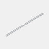 24 Carat Moissanite 925 Sterling Silver Heart Bracelet - Tophatter Deals