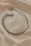 Stainless Steel Curb Chain Bracelet Bracelets - Tophatter Daily Deals