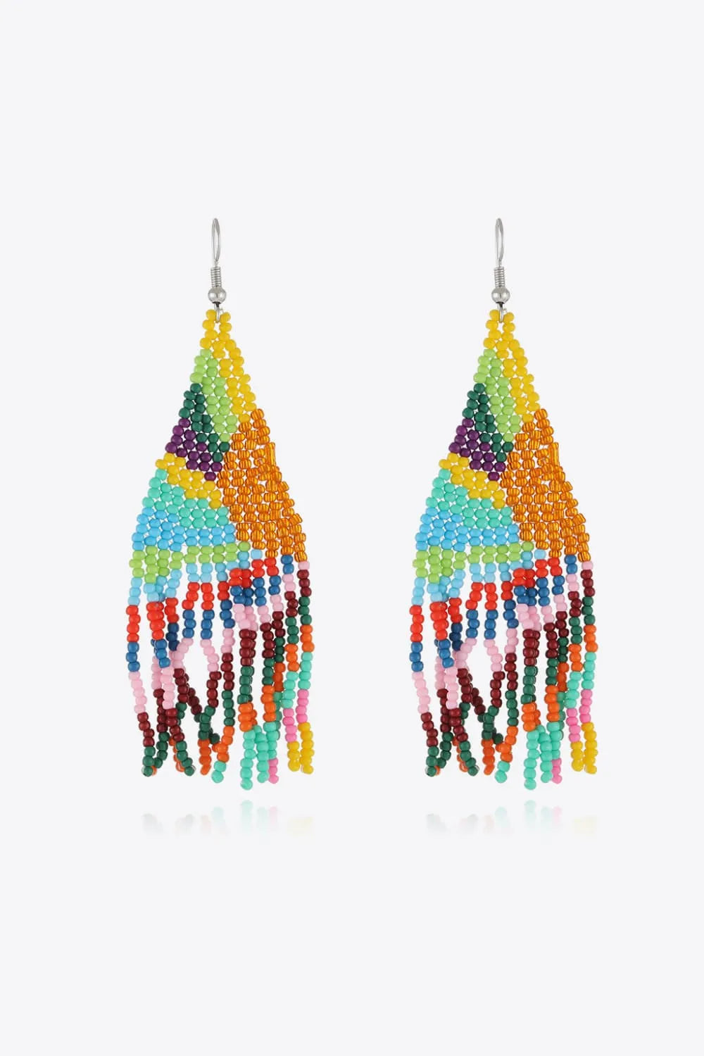 Beaded Dangle Earrings Style A One Size Earrings - Tophatter Daily Deals