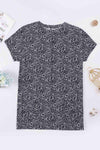 Animal Print Round Neck Tunic Tee with Pockets Women's T-Shirts - Tophatter Daily Deals