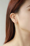 Rhinestone Chunky Chain Drop Earrings Earrings - Tophatter Daily Deals