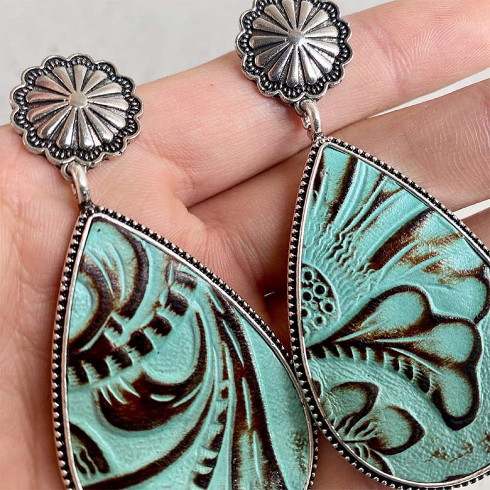 Alloy Teardrop Earrings Earrings - Tophatter Daily Deals