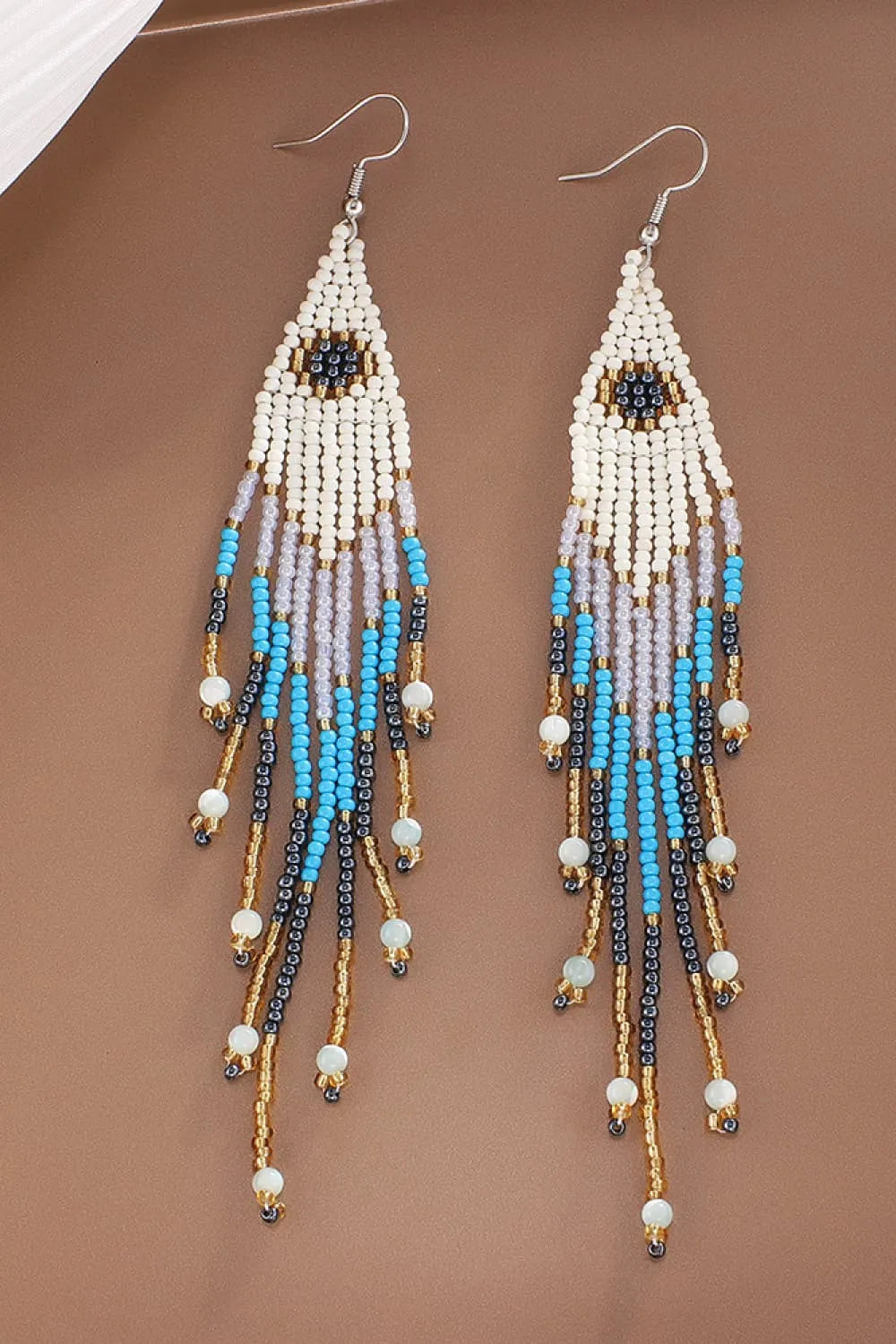 Beaded Dangle Earrings Earrings - Tophatter Daily Deals