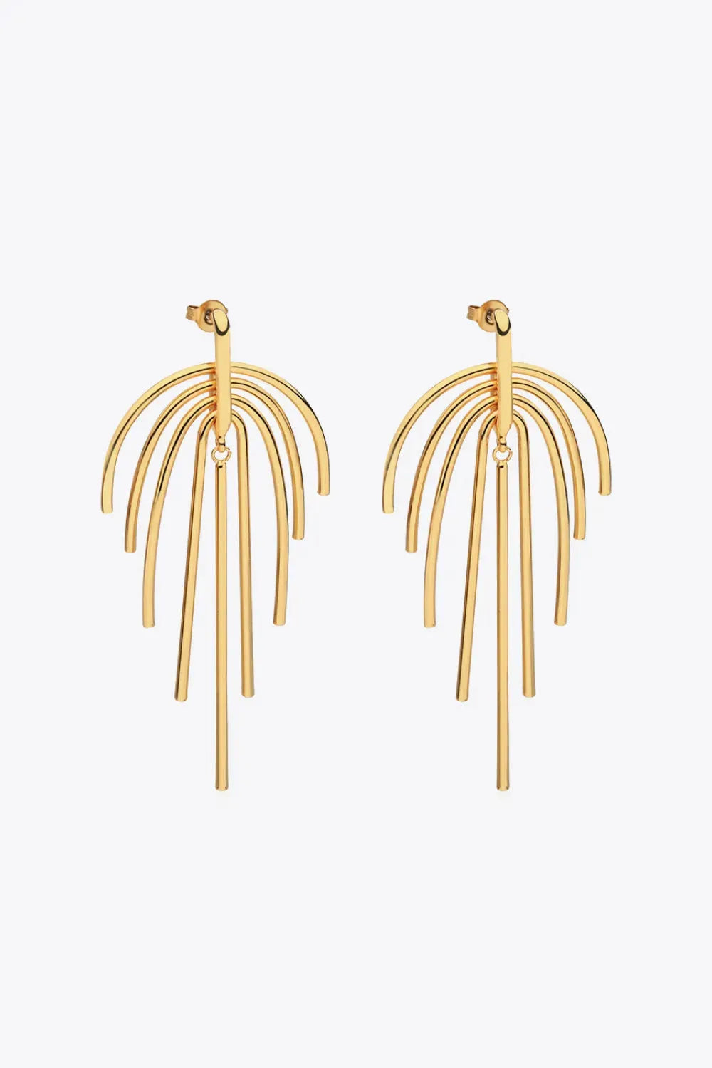 Make It Your Own Dangle Earrings Gold One Size Earrings - Tophatter Daily Deals