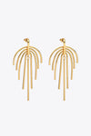 Make It Your Own Dangle Earrings Gold One Size Earrings - Tophatter Daily Deals