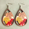 Thanksgiving Drop Earrings Style B One Size Earrings - Tophatter Daily Deals