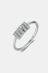 925 Sterling Silver Five Hoops Ring Silver Rings - Tophatter Daily Deals