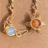Beaded Alloy Earrings Earrings - Tophatter Daily Deals