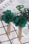 Flower Shape Acrylic Dangle Earrings Earrings - Tophatter Daily Deals